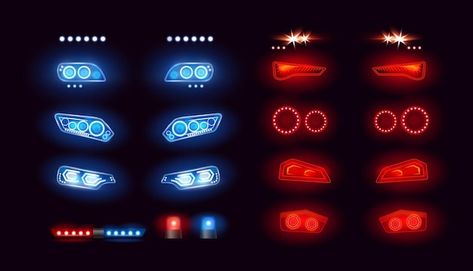 Car headlights bar led automobile light ... | Premium Vector #Freepik #vector #headlight #car-light #car-headlight #red-flare Modify Car, Bus Simulator Indonesia Skin Kerala Hd, Bus Skin, Bus Simulator Indonesia Livery Kerala, Bus Skin Design, Customised Trucks, Bus Games, Line Art Images, Custom Headlights