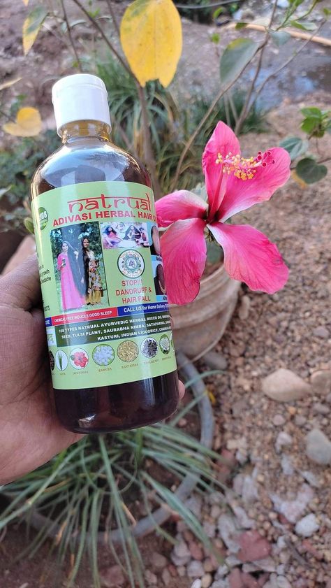 Herbal Hair Oil, Tulsi Plant, Hair Remove, Healthy Natural Hair Growth, Repair Damaged Hair, Hair Oils, Herbal Hair, Healthy Natural Hair, Sensitive Scalp