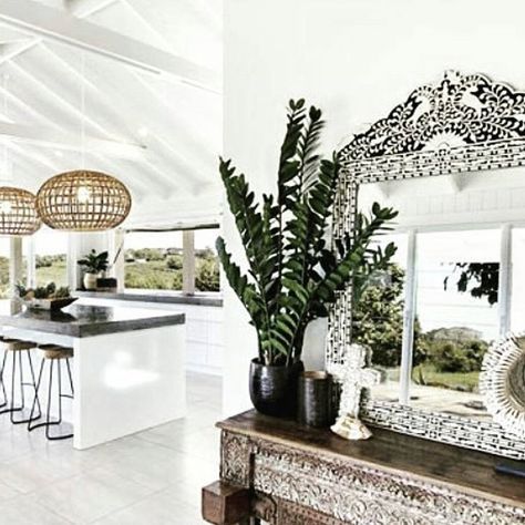 Lighting The Grove Byron Bay, Coastal Luxe, Luxe Kitchen, Boho Beach House, Bohemian Interior, Household Furniture, The Grove, Holiday Inspiration, Byron Bay