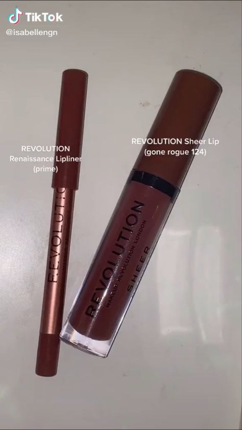 Revolution Makeup, Lip Combos, Learn Makeup, Makeup 101, Makeup Is Life, Lip Makeup Tutorial, Lip Combo, Lip Glosses, Makeup Obsession