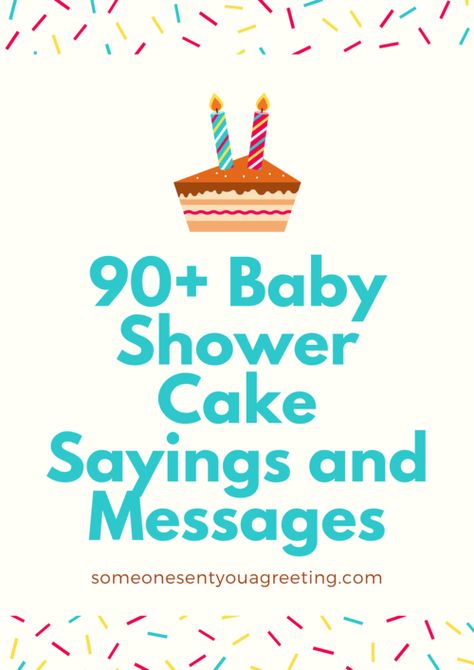 Funny Baby Shower Cakes, Cake Sayings, Baby Shower Poems, Baby Shower Cake Sayings, Girl Shower Cake, Baby Shower Place Cards, Baby Shower Messages, Baby Shower Quotes, Shower Quotes