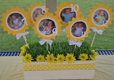 My Little Sunshine Party First Birthday Centerpieces, Sunflower Birthday Parties, Sunshine First Birthday, Buffet Dessert, Sunshine Birthday Parties, Sunflower Party, Sunshine Birthday, Birthday Centerpieces, Kids Party Themes