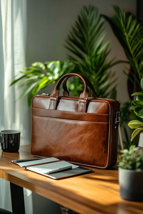 Discover the ideal compact leather briefcase for tablets and essentials—style meets functionality! Upgrade your daily carry and keep your tech organized. #LeatherBriefcase #StyleEssentials Tech Organization, Daily Carry, Leather Briefcase Men, Leather Briefcase, Elevate Your Style, Fashion Essentials, Leather Men, Your Style, Tablet