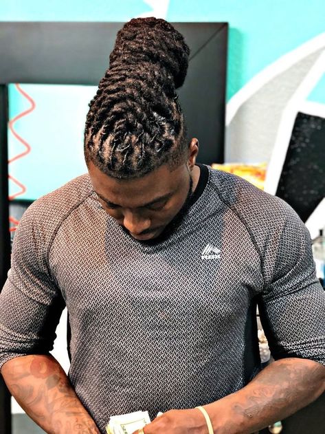 Men's Dreadlocks Styles, Dread Styles For Men Bun Locs, Men Loc Bun Styles, Men Loc Styles For Wedding, Mens Loc Updo Styles, Men Locs Hairstyles Black Man Updo, Long Dread Hairstyles For Men Updo, Men Short Dreads Styles Black Man, Mens Dreadlock Styles Medium