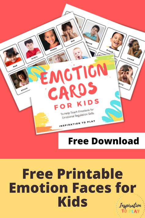 Emotion Scenario Cards, Emotion Faces Printable, Matching Emotions Free Printable, Feelings And Emotions Preschool Theme, Preschool Emotions Activities Free Printable, Free Emotions Cards, Printable Emotions Faces, Emotions Flash Cards Free Printable, Preschool Feelings Chart