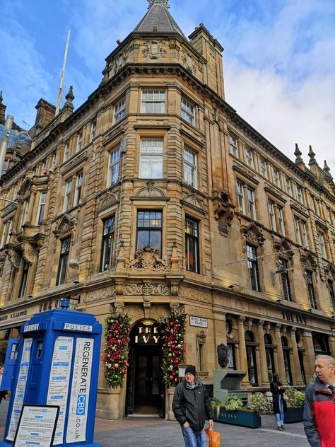 Royal Bank, Glasgow, Scotland, Street View, Travel