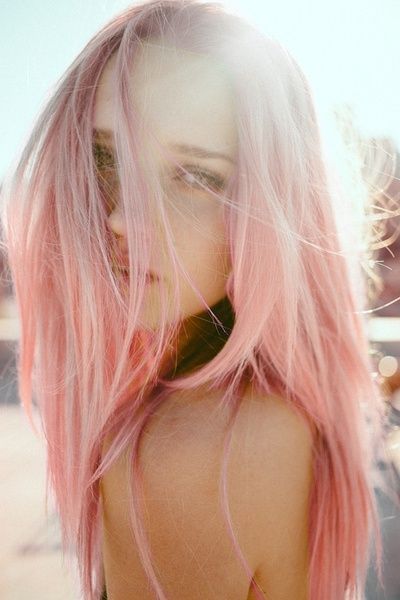 nice #long #hair style #ombre #pink #pastel | curl hair | straight Pastel Pink Hair, Pastel Hair, Summer Hair Color, Mermaid Hair, Rainbow Hair, Hair Envy, Hair Dos, Hair Day, Pretty Hairstyles