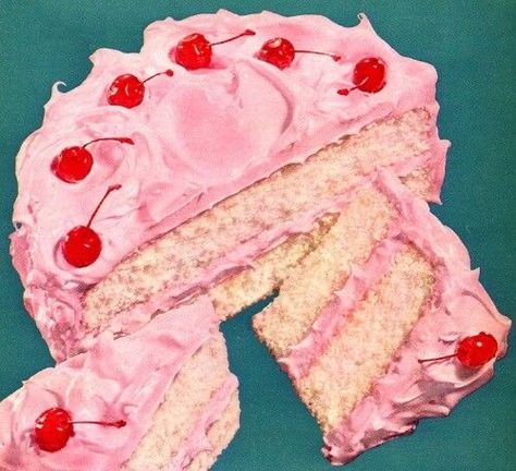 Retro Desserts, Graphisches Design, Vintage Dessert, Vintage Baking, A Piece Of Cake, All I Ever Wanted, Retro Recipes, Piece Of Cake, Wallpaper Vintage