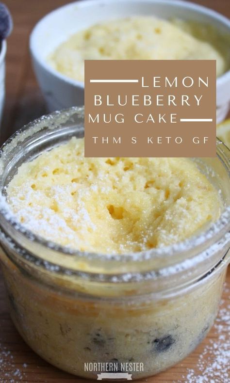 Lemon Blueberry Mug Cake, Blueberry Mug Cake, Dolce Poche Calorie, The Best Keto Recipes, Lemon Mug Cake, Best Keto Recipes, Cake Mug, Mug Cakes, Keto Mug Cake