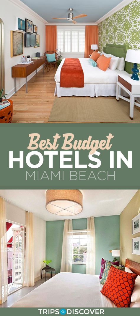 Miami Boutique Hotels, Miami On A Budget, Themed Airbnb, Best Hotels In Miami, Miami Hotels South Beach, Miami Beach Hotel, Miami Hotel, Beautiful Beaches Paradise, Best Island Vacation