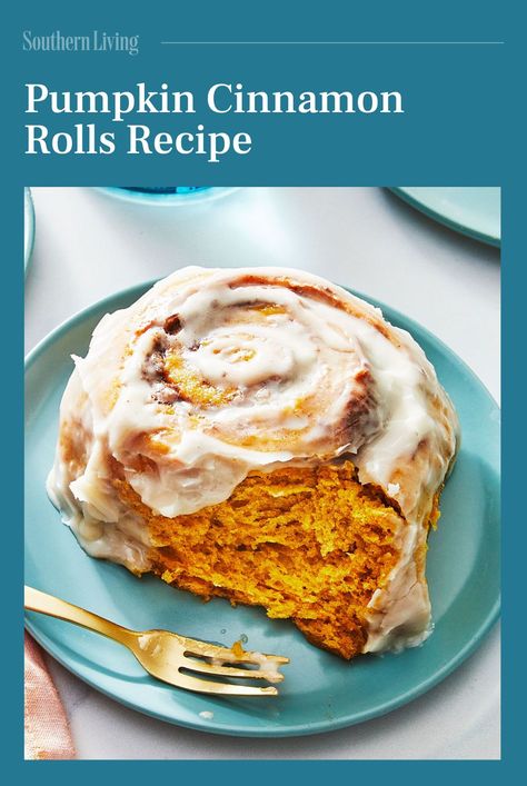 Fall calls for all things pumpkin, whether you’re whipping up a breakfast treat or dessert. This pumpkin cinnamon rolls recipe takes inspiration from classic homemade cinnamon rolls, but puts a seasonal twist on them. With pumpkin in the dough and the filling, these cinnamon rolls are soft, fluffy, and pillowy. They’re packed with plenty of creamy pumpkin filling with cinnamon, nutmeg, and clove to bring forward the most comforting flavors of fall. #fallbaking #cinnamonrolls #pumpkin #pumpkindesserts #fallbrunch #pumpkinrecipes Fluffy Pumpkin Cinnamon Rolls, Pumpkin Cinnamon Rolls Homemade, Pumpkin Cinnamon Rolls Easy, Cinnamon Sticky Buns, 90s Playlist, Pumpkin Filling, Overnight Recipes, Cinnamon Rolls Easy, Fall Brunch