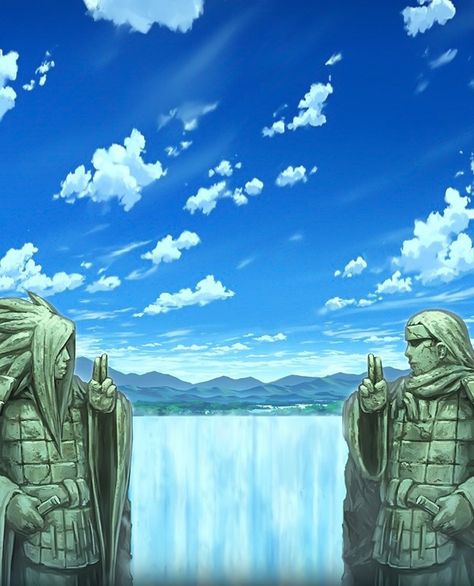 Valley Of The End, Naruto Shifting, Naruto Background, Konoha Naruto, Konoha Village, Naruto Wallpaper Iphone, Anime Places, Naruto Minato, Scenery Background