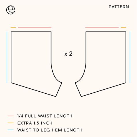 DIY: Easy High Waisted Corduroy Shorts — The Essentials Club // Creative DIY Hub Linen Shorts Pattern, The Essentials Club, Shorts Pattern Sewing, Shorts Pattern Free, Trash To Couture, Sewing Shorts, Shorts Pattern, Diy Shorts, Make Your Own Clothes