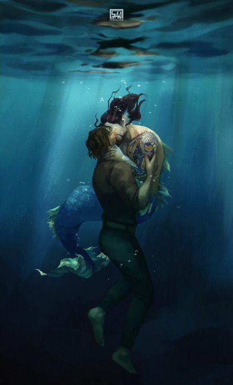 Hanzo Shimada, Overwatch Hanzo, Mermaid Man, Bawah Air, Overwatch Comic, Fantasy Mermaids, Overwatch Fan Art, Mermaids And Mermen, Mermaid Art