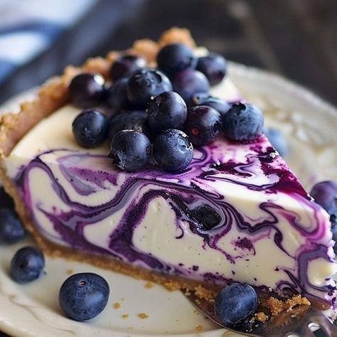 Optimal Recipes Blueberry Swirl Cheesecake, Optimal Recipes, Rich Cheesecake, Swirl Cheesecake, Baked Fruit, Blueberry Recipes, Blueberry Cheesecake, Cooking Recipes Desserts, Food Obsession