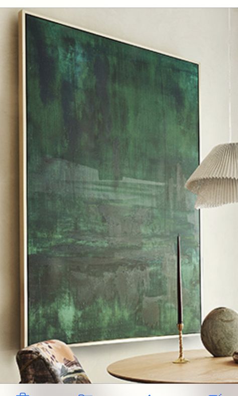 Green Contemporary Art, Dark Green Abstract Painting, Abstract Winter Painting, Green Painting Ideas, Dark Green Painting, Diy Wall Artwork, Abstract Green Painting, Abstract Forest Painting, Dark Green Art