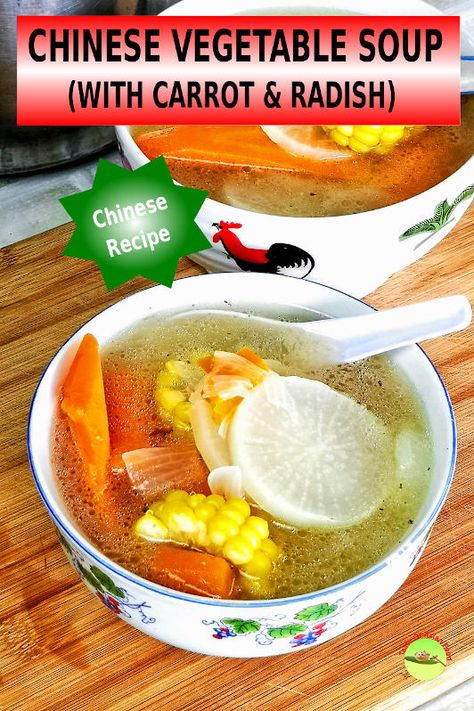 Chinese Clear Soup Recipe, Chinese Vegetable Soup, Clear Vegetable Soup, Recipes For Winter, Asian Soup Recipes, Chinese Soup Recipes, Crab Salad Recipe, Clear Soup, Soup Base