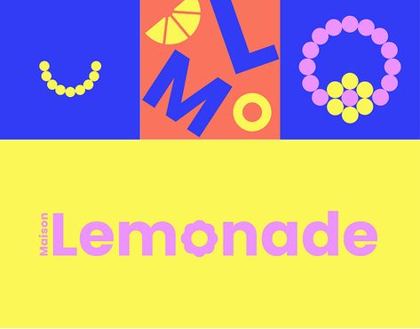 Lemonade Stand Logo Ideas, Lemonade Logo Design, Lemonade Branding, Lemonade Flyer, Lemonade Brand Design, Lemonade Illustration, Illustration Branding, Graphic Designs, Jewelry Store