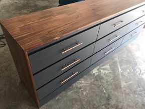 Diy Bedroom Mirror, Ikea Malm Drawers, Big Dresser, Malm Chest Of Drawers, Malm Drawers, Suitcase Decor, Ikea Malm Dresser, Malm Dresser, Kura Bed