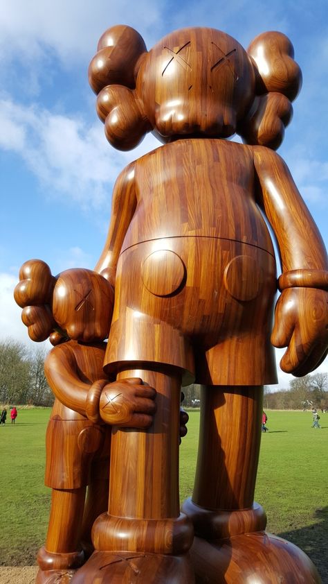 KAWS Yorkshire Sculpture Park Yorkshire Sculpture Park, Art 2023, Art Elements, Park Pictures, Sculpture Park, A Level Art, 3d Cartoon, Elements Of Art, Visual Communication