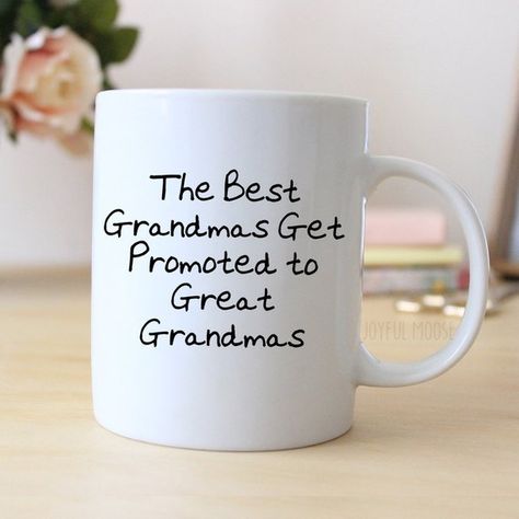 Bulk Coffee Mugs, Moose Family, Grandma Coffee Mug, Unique Pregnancy Announcement, Moose Mug, Cute Birthday Ideas, Pregnancy Announcement Gifts, Great Grandma, New Grandma