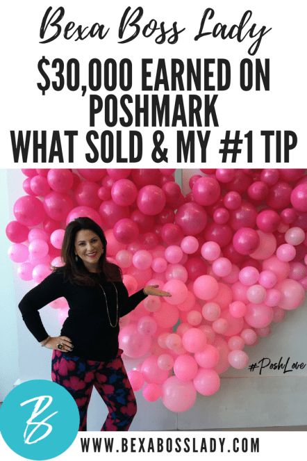 $30,000 Earned on Poshmark & My #1 Tip for Posh Selling Success - Bexa Boss Lady Poshmark Live Shows, Poshmark Storage Ideas, Wfh Jobs, Selling Clothes Online, Poshmark Tips, Reselling Clothes, Medical Debt, Reselling Business, What To Sell