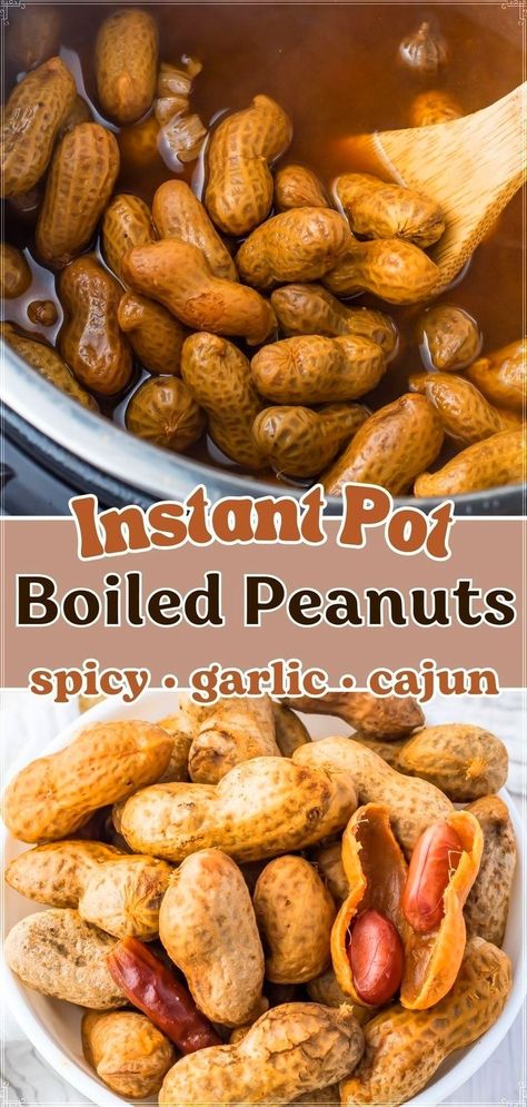 Elevate your snack time with these flavor-packed low carb Instant Pot boiled peanuts. Whether you're craving something spicy, garlicky, or traditionally Southern, this recipe can be tailored to fit any palate. They're easy to make, delicious to eat, and perfect for serving at any occasion from casual to formal. Hot Boiled Peanuts Recipes, Instapot Boiled Peanuts Recipe Cajun, Boiling Peanuts Recipe, Crock Pot Boiled Peanuts Recipes, Instant Pot Snacks, Boiled Peanut Recipes, Crockpot Boiled Peanuts Recipe, Boiled Peanuts Crockpot, Boiled Peanuts Instant Pot