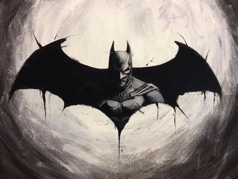 Batman2 by jmiron on deviantART Batman Tattoo Ideas, Batman Logo Tattoo, Batman Symbol Tattoos, Joker And Harley Tattoo, Batman Art Drawing, Batman Painting, Harley Tattoos, Ancient Art Tattoo, Best Leg Tattoos