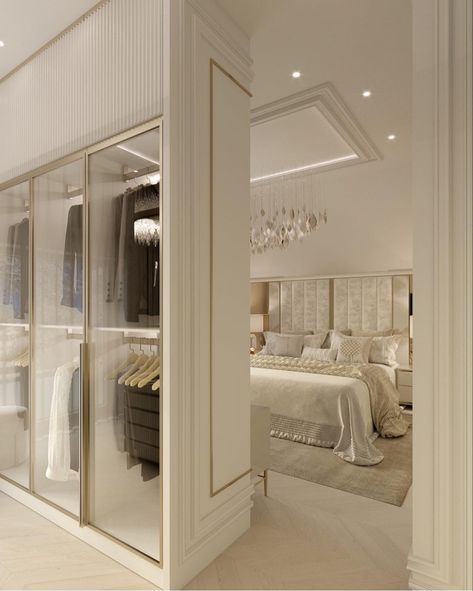 Dream Closet Design, Luxury Room Bedroom, Desain Furnitur Modern, Luxury Closets Design, Modern Luxury Bedroom, Luxury House Interior Design, Casa Vintage, غرفة ملابس, Dream House Rooms