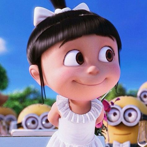 Agnes Despicable Me, Good Animated Movies, Minion Movie, Girl Cartoon Characters, Minions Wallpaper, Karakter Disney, Cute Cartoon Pictures, Kid Movies, Cute Disney Wallpaper