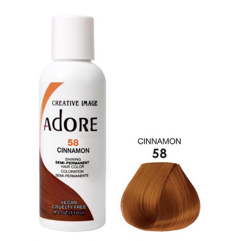 Adore Semi Permanent Hair Color, Blonde Light Brown Hair, Ginger Hair Dyed, French Cognac, Hair Color Brands, Bleach Blonde Hair, Semi Permanent Hair Dye, At Home Hair Color, Ginger Hair Color