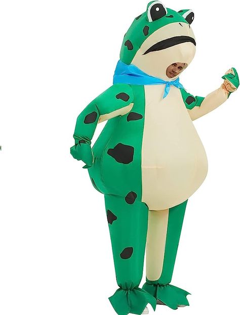 Blow Up Halloween Costumes, Costume Dinosaure, Frog Doll, Frog Costume, Shark Costumes, Inflatable Costumes, Adult Halloween Party, Boy Halloween Costumes, Up Costumes