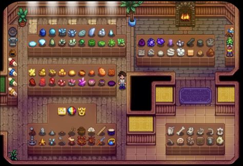 Stardew Layout, Stardew Farms, Stardew Valley Layout, Stardew Valley Tips, Stardew Valley Farms, Valley Game, Star Valley, Museum Plan, Best Pc Games