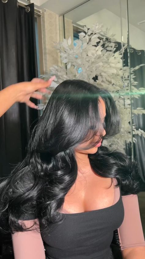 Hd Lace Frontal Wigs, Body Wave Lace Front Wig, Girl Hair Colors, Y2k Hairstyles, Wave Lace Front Wig, Dyed Hair Inspiration, Hd Lace Frontal, Pretty Hair Color, 100 Human Hair Wigs