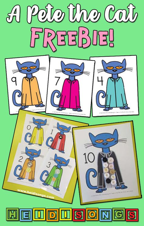 Pet Art Activities, Pet Crafts Preschool, Pete The Cat Buttons, Pet Activities, Pet Crafts, Pete The Cats, Activities For Kindergarten, Crafts Preschool, Cat Activity