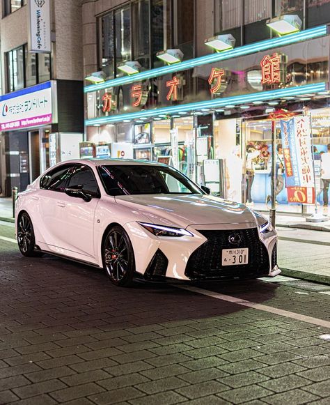 Lexus Is300 F Sport, Lexus Is350 F Sport, White Lexus, Lucid Motors, Cars Lexus, Dream Cars Lexus, Tokyo Aesthetic, Lexus Is350, Lexus Is300