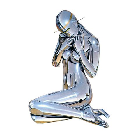 ROBOT ❤ liked on Polyvore featuring dolls, fillers, people, robots and art Hajime Sorayama, H.r. Giger, Futurism Art, Art Cyberpunk, Cyborgs Art, Arte Robot, Arte Cyberpunk, Futuristic Art, Arte Inspo