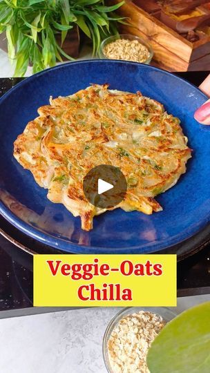 27K views · 1K reactions | Veggie power meets whole grains ! This Veggie Oats Chilla is the perfect healthy & satisfying breakfast.

Detailed recipe coming soon...

#Veggies #healthyrecipes #healthybreakfast #easyrecipes #oats #oatsrecipes #vegetarianrecipes #vegetarian #breakfastideas | Swapnil Srivastav | various artists · Samjo Na Wishes Oats Chilla Recipe, Oats Recipes Indian, Whole Grains, Oats Recipes, Indian Food Recipes Vegetarian, Recipes Vegetarian, Various Artists, Indian Food, Indian Food Recipes