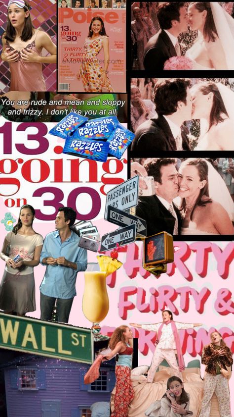 #13goingon30 #80s #aesthetic #movie #love #pink #vibe #2000s #pinacolada #frizzy #rude #sloppy #thirtyflirtingandthriving #poise #magazine #razzles #newyork #film #wallpaper Poise Magazine 13 Going On 30, Poise Magazine, Film Wallpaper, Pink Vibe, Aesthetic Movie, 13 Going On 30, 80s Aesthetic, Create Collage, Like You