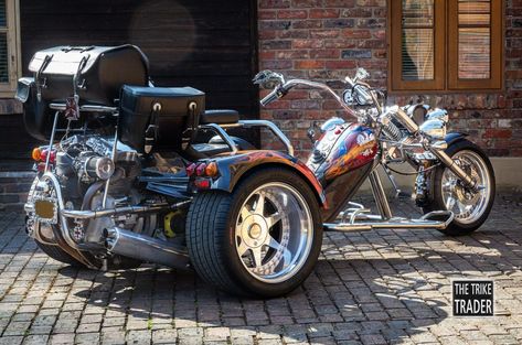 Rewaco trike HS6 Harley Davidson engine Rewaco Trike, Monster Bike, Vw Trike, Harley Davidson Engines, Motorcycle Helmet Design, Harley Davidson Trike, Custom Trikes, Antique Motorcycles, Custom Airbrushing