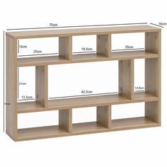 17 Stories Grigor Wall Shelf | Wayfair.co.uk Diy Regal, Modern Wall Shelf, Wall Shelf Decor, Regal Design, Wall Shelves Design, Bookshelf Design, Wall Bookshelves, Bookshelves Diy, Shelves In Bedroom