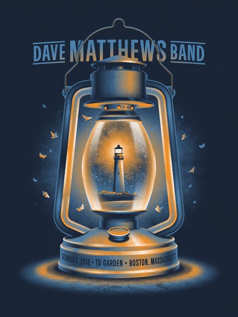 Dave Matthews Band Boston, MA Poster Td Garden Boston, Dave Matthews Band Lyrics, Dkng Studios, Dave Matthews Band Posters, Phish Posters, 7 December, Boston Design, Dave Matthews Band, Music Images