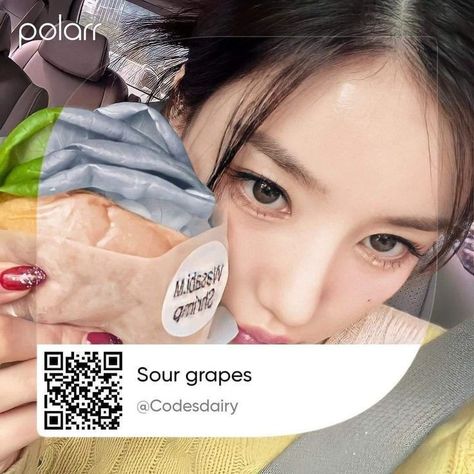 Filter Polarr Code, Sour Grapes, Polarr Code, Girl Body, Grapes, Follow Me, Filter, Photoshop, Coding