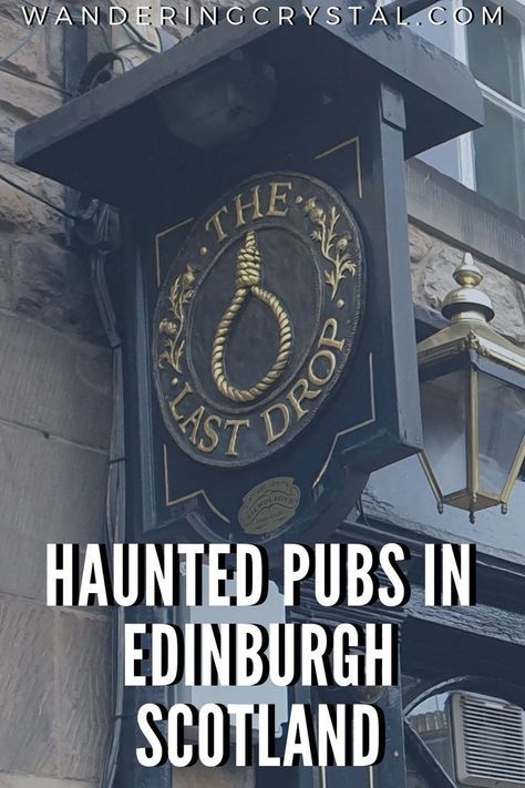 Edinburgh and haunted pubs go hand in hand. See which pubs and other areas all over Edinburgh are filled with ghosts, spooky and scary histories. Edinburgh Scotland Travel, Things To Do In Edinburgh, Edinburgh Travel, Scotland Vacation, Scotland Road Trip, Spooky Things, Haunted Attractions, England And Scotland, Destination Voyage