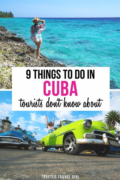 9 Things to do in Cuba Tourists Don't Know about. During the extent of a fifty-four-year embargo, Cuba has remained a mystery to the American public, yet with the recent move to re-establish relations with the US, curiosity seekers can now see what the country really has to offer. Here's the 9 Cuba Hidden gems that tourists don't know about. Cuba Travel Guide | Havana Cuba Travel | Cuba Travel Tips | Things to do in Cuba Travel | Things To Do In Cuba, Trip To Cuba, Cuba Beaches, Travel Caribbean, Visit Cuba, Photography Group, Visit Places, Travel Backpacks, Central America Travel