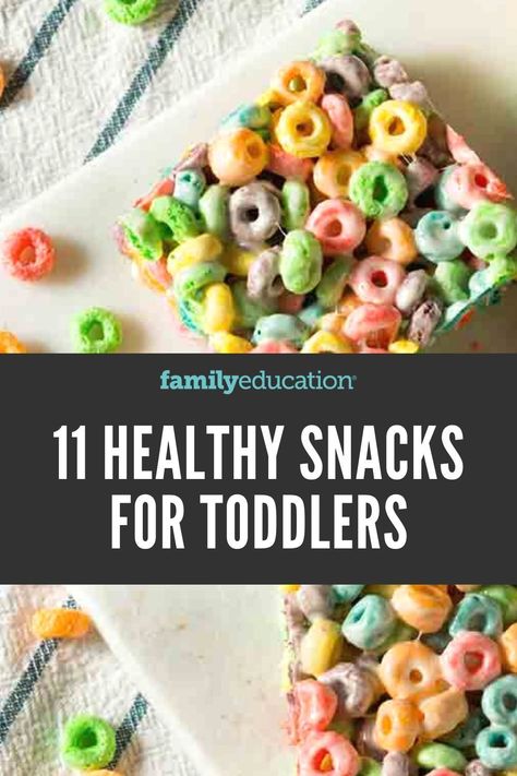 Here are easy and healthy snack ideas toddlers will love in their lunchboxes! Get the recipes to make snacks at home. #toddlersnackideas Daycare Class Snack Ideas, Daycare Morning Snack Ideas, Childcare Snack Ideas, Snack Day Ideas Preschool, Toddler On The Go Snacks, Daycare Snack Menu Ideas, Bedtime Snacks For Toddlers, Preschool Class Snack Ideas, Make Ahead Toddler Snacks