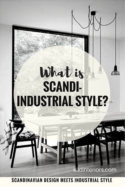 What is 'Scandi-industrial' style?Scandi-industrial style is a blend of two styles: Scandinavian d Scandi Industrial Interior, Scandi Industrial, Estilo Industrial Chic, Industrial Scandinavian, Industrial Style Bedroom, Industrial Design Style, Scandi Interiors, Scrub Corpo, Industrial Style Decor