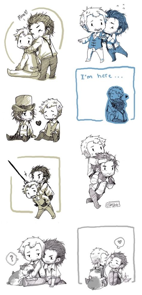 Sherlock Cartoon, Sherlock Holmes Robert Downey Jr, New Sherlock Holmes, Couple Reference, Sherlock Holmes Series, John Lock, Holmes Movie, Nerd Cave, Sherlock Series