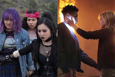 Marvel Is Finally Doing a Runaways and Cloak & Dagger Crossover via TV Guide Try a #NUmedia Trial. numediatvtrial.com #numediaglobal #numediatrial #tvshows #tvseries Aubrey Joseph, Marvel Television, Marvel's Runaways, Runaways Marvel, Superhero Shows, Superhero Series, Raver Girl, Marvel Tv, Cloak And Dagger