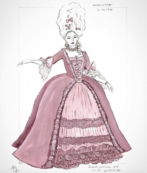 Rococo Fashion 18th Century, Rococo Drawing Dress, Rococo Fashion Illustration, Marie Antoinette Character Design, Pink Rococo Dress, Rococo Style Ruffled Costume Gown, Rococo Aesthetic, Rococo Fashion, Royal Aesthetic